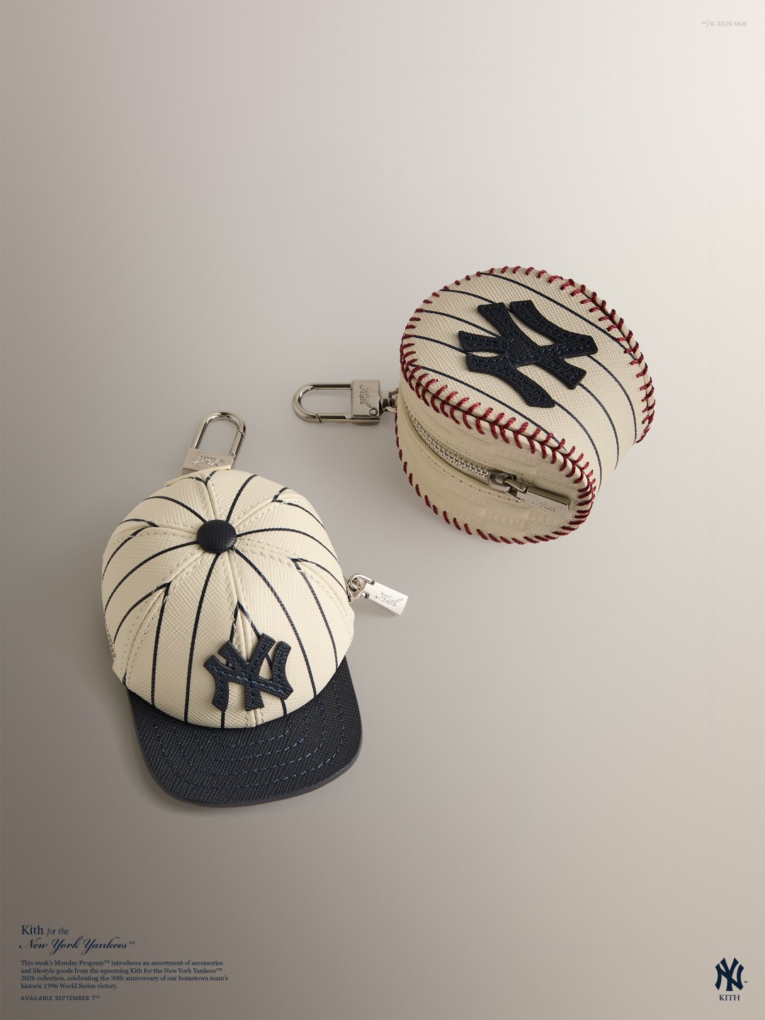 【Kith for New York Yankees COLLECTION】MONDAY PROGRAMが2026年 9/7 発売 (キス New York Yankees コレクション)