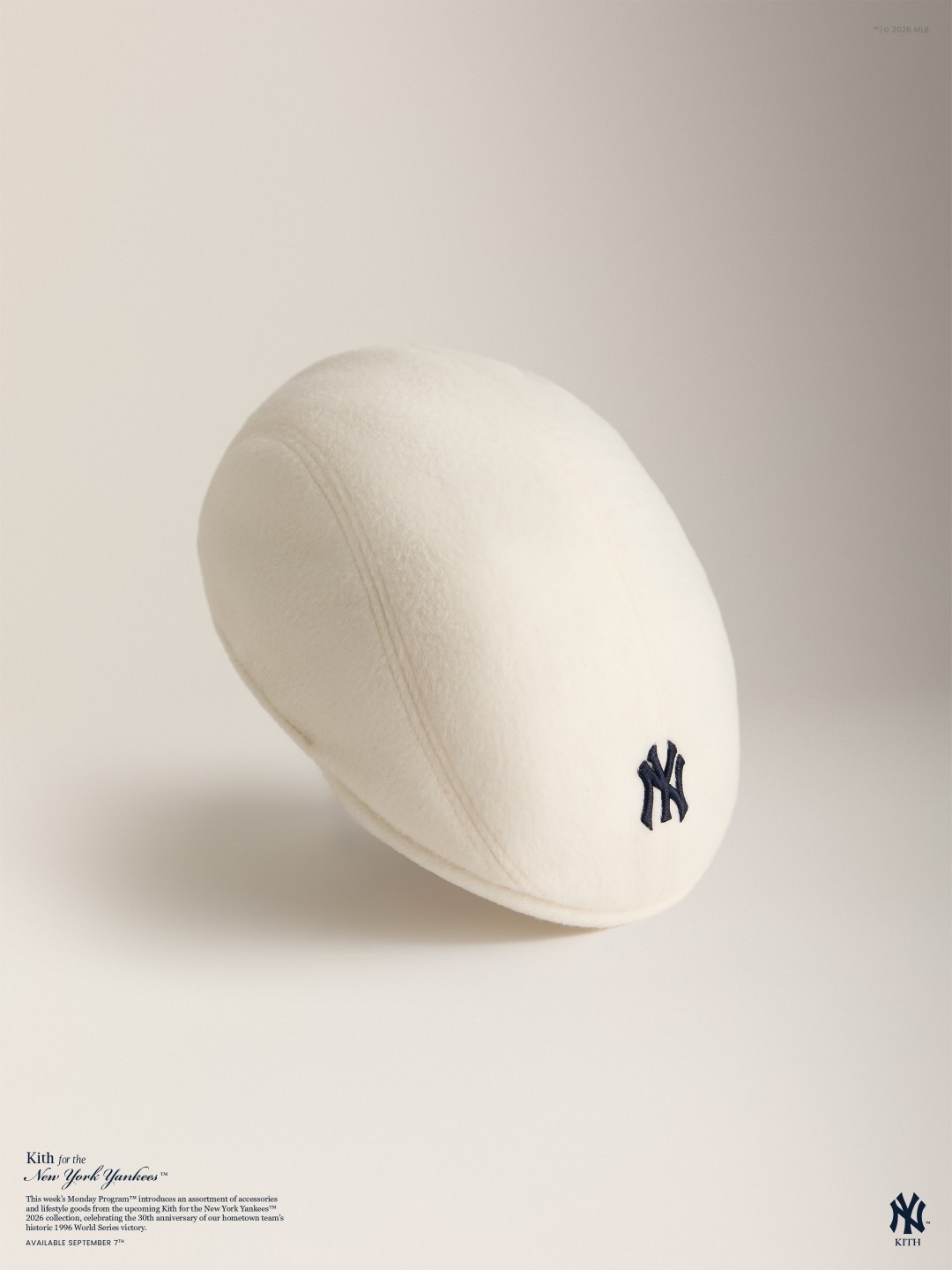 【Kith for New York Yankees COLLECTION】MONDAY PROGRAMが2026年 9/7 発売 (キス New York Yankees コレクション)