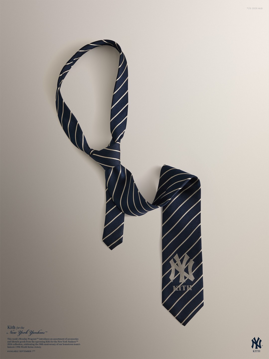 【Kith for New York Yankees COLLECTION】MONDAY PROGRAMが2026年 9/7 発売 (キス New York Yankees コレクション)