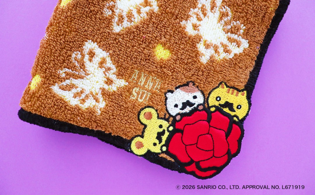 ポムポムプリン × ANNA SUI 初コラボレーションアイテムが2026年 9/11 & 9/16 発売 (アナスイ サンリオ)