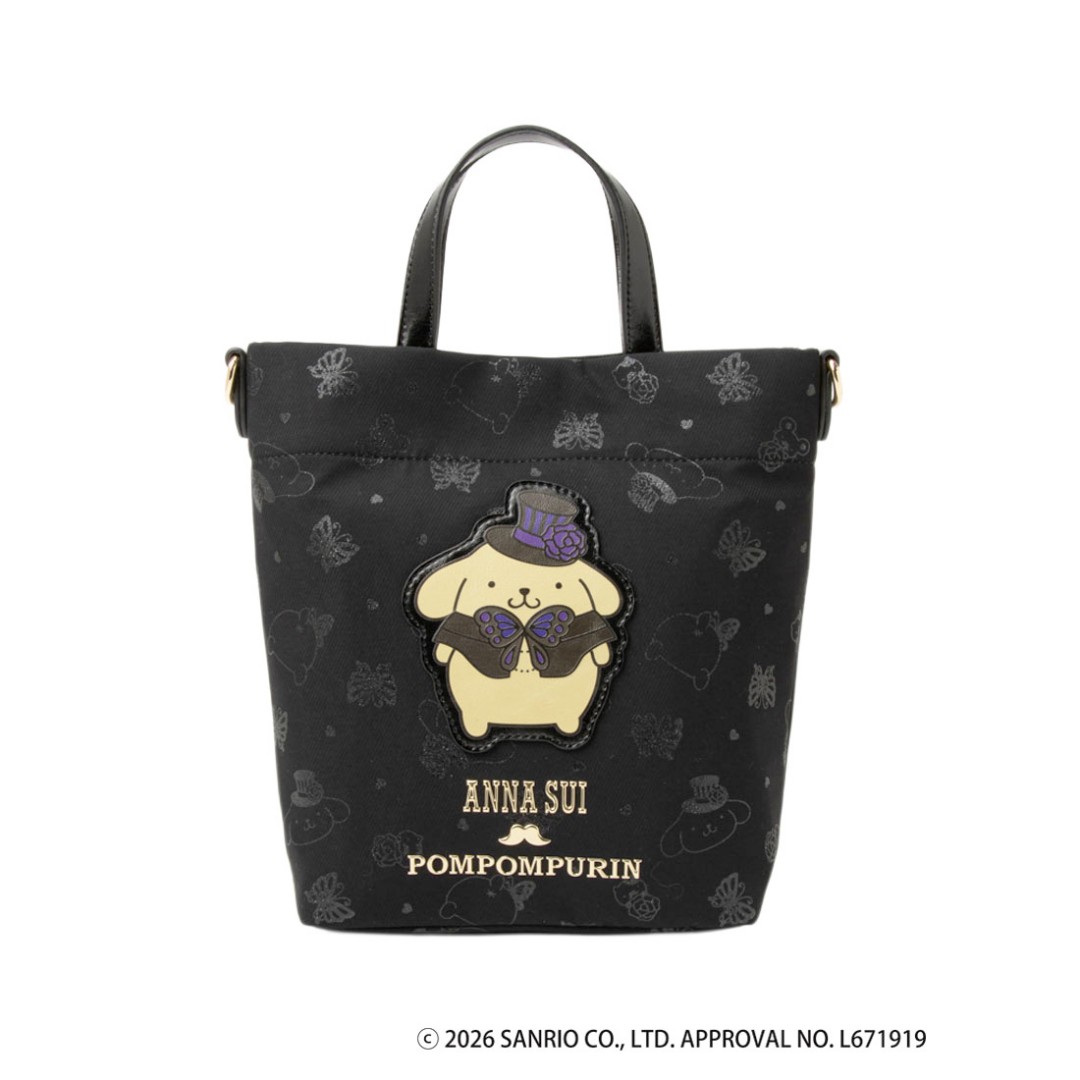 ポムポムプリン × ANNA SUI 初コラボレーションアイテムが2026年 9/11 & 9/16 発売 (アナスイ サンリオ)
