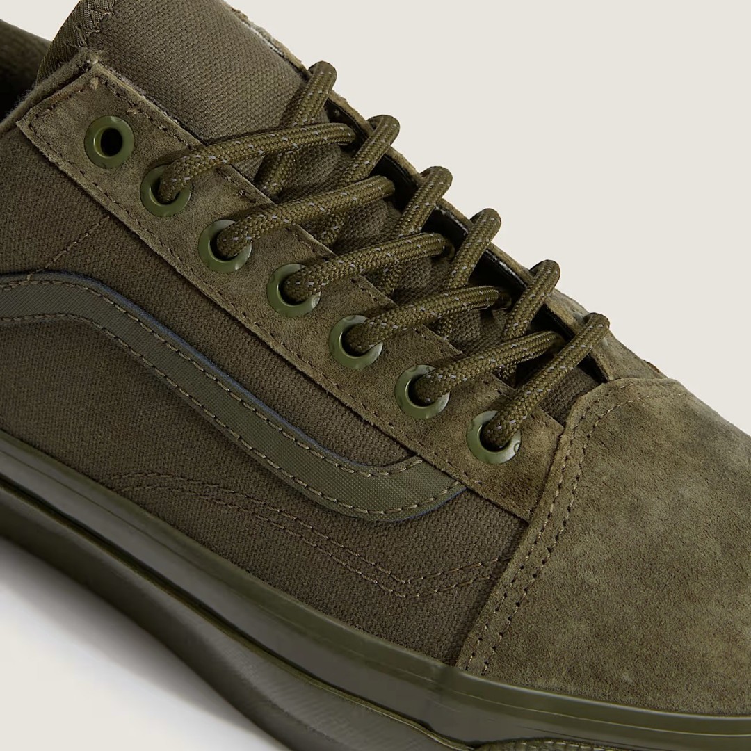 【2026年 10/1 発売】VANS PREMIUM OLD SKOOL GORE-TEX “Black/Mossy Olive” (バンズ プレミアム オールドスクール ゴアテックス GTX) [VN000Z3DBLA/VN000Z3DFR1]