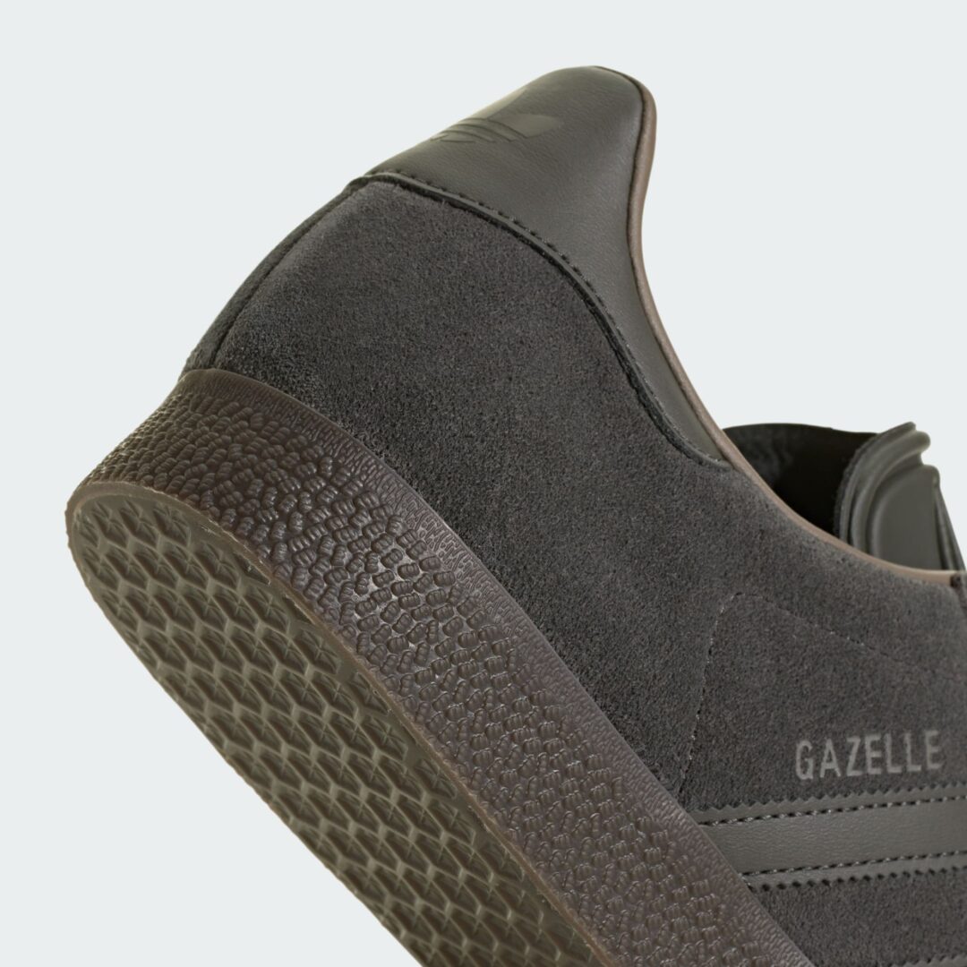 【2026年 10/9 発売】adidas Originals for green label relaxing GAZELLE OG “Charcoal Gray” (アディダス オリジナルス グリーンレーベル リラクシング ガゼル “チャコールグレー”) [LC2631]
