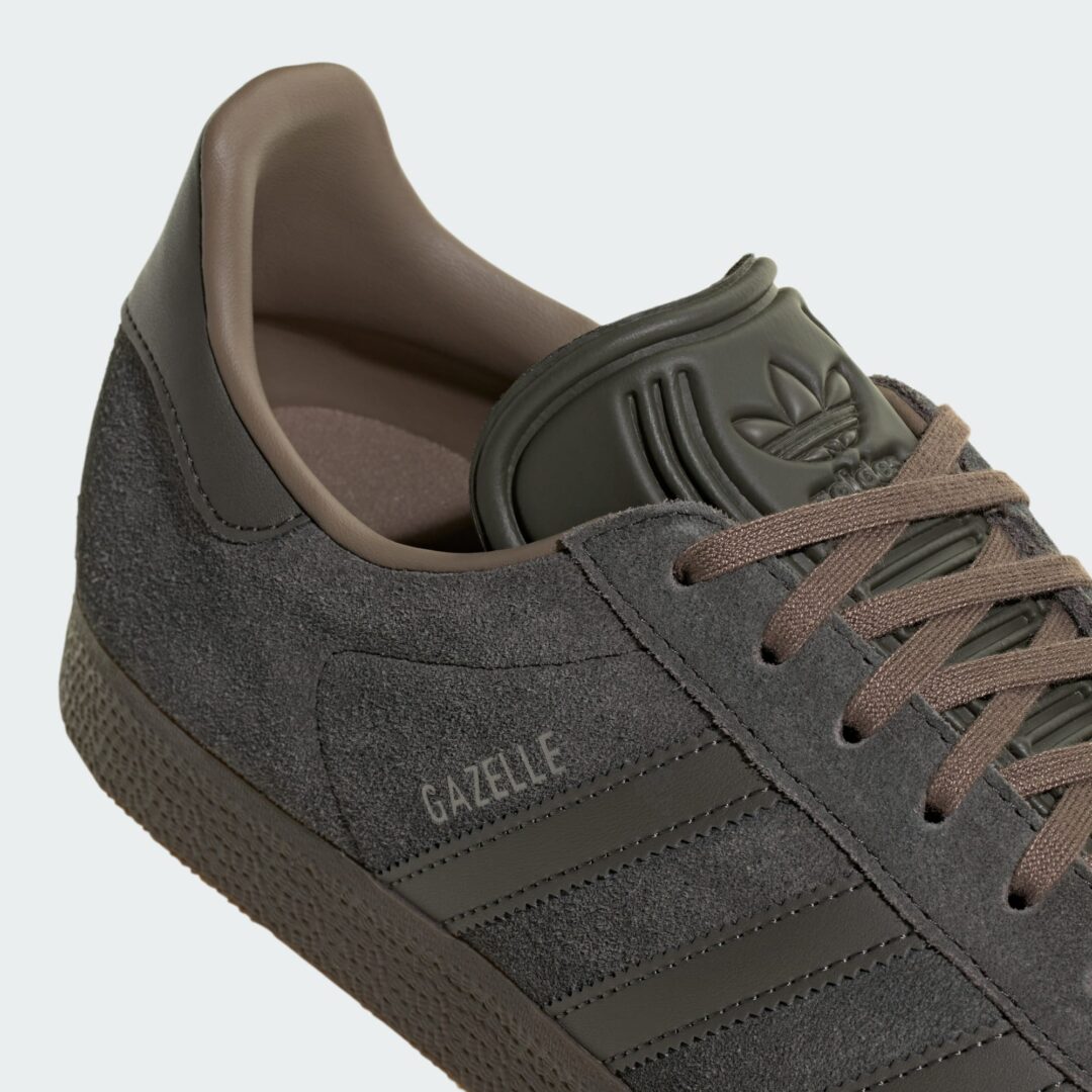 【2026年 10/9 発売】adidas Originals for green label relaxing GAZELLE OG “Charcoal Gray” (アディダス オリジナルス グリーンレーベル リラクシング ガゼル “チャコールグレー”) [LC2631]
