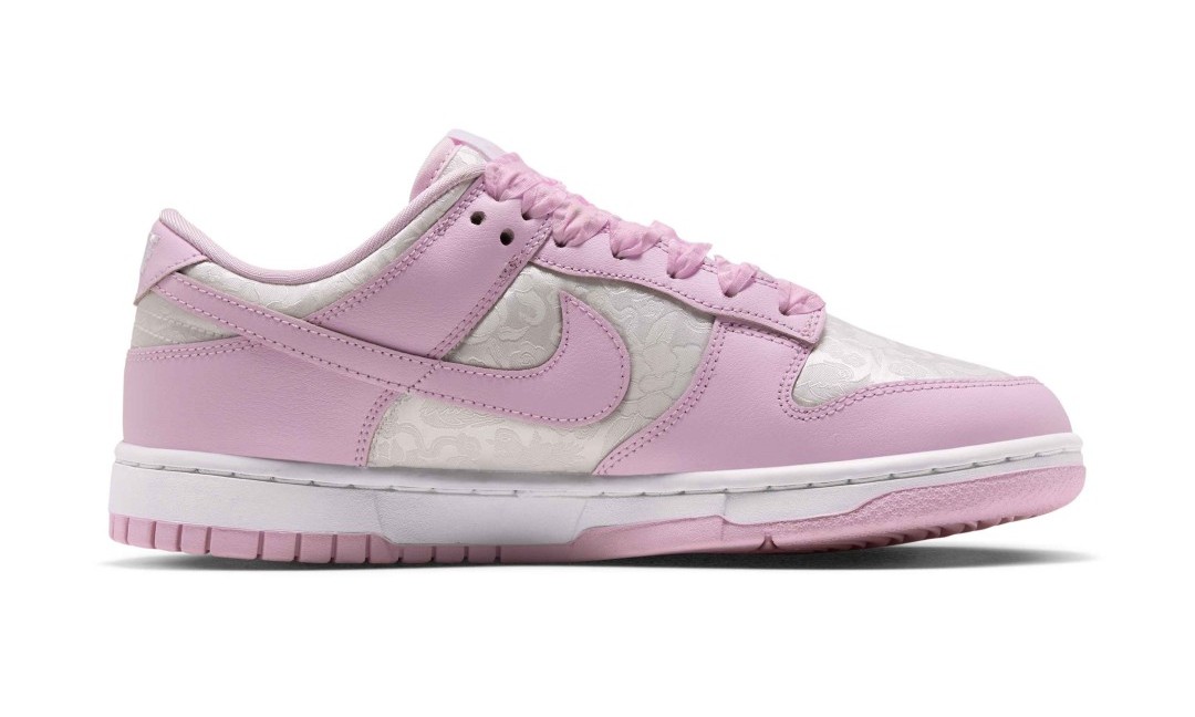 【2026年 9/20 発売】NIKE W DUNK LOW SE “Ruffle Laces/White/Pink Foam” (ナイキ ダンク ロー “フリルシューレース/ホワイト/ピンクフォーム”) [IX5101-101]