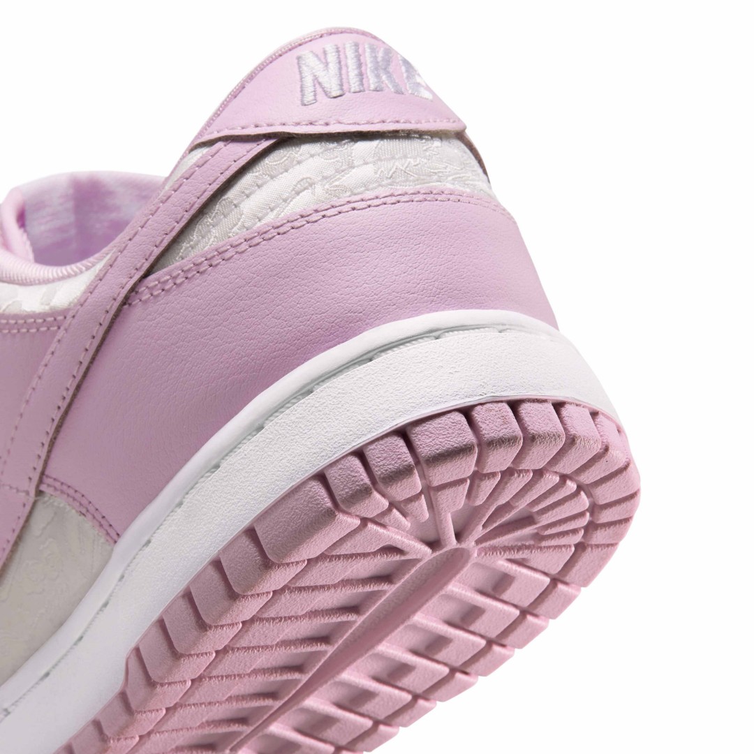 【2026年 9/20 発売】NIKE W DUNK LOW SE “Ruffle Laces/White/Pink Foam” (ナイキ ダンク ロー “フリルシューレース/ホワイト/ピンクフォーム”) [IX5101-101]