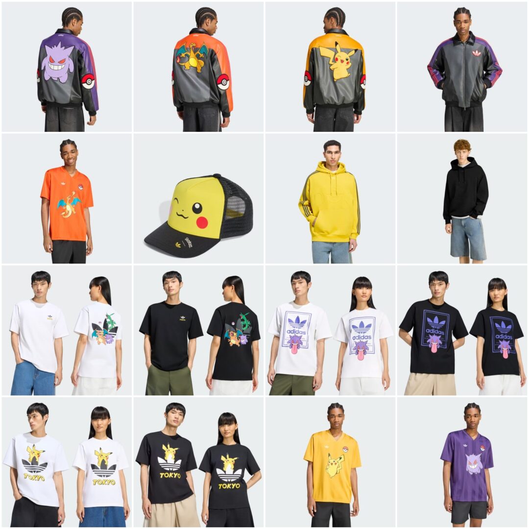 【国内 2026年 9/15 順次発売】ポケモン × アディダス コラボコレクション (Pokemon adidas Originals 30th Anniversary)