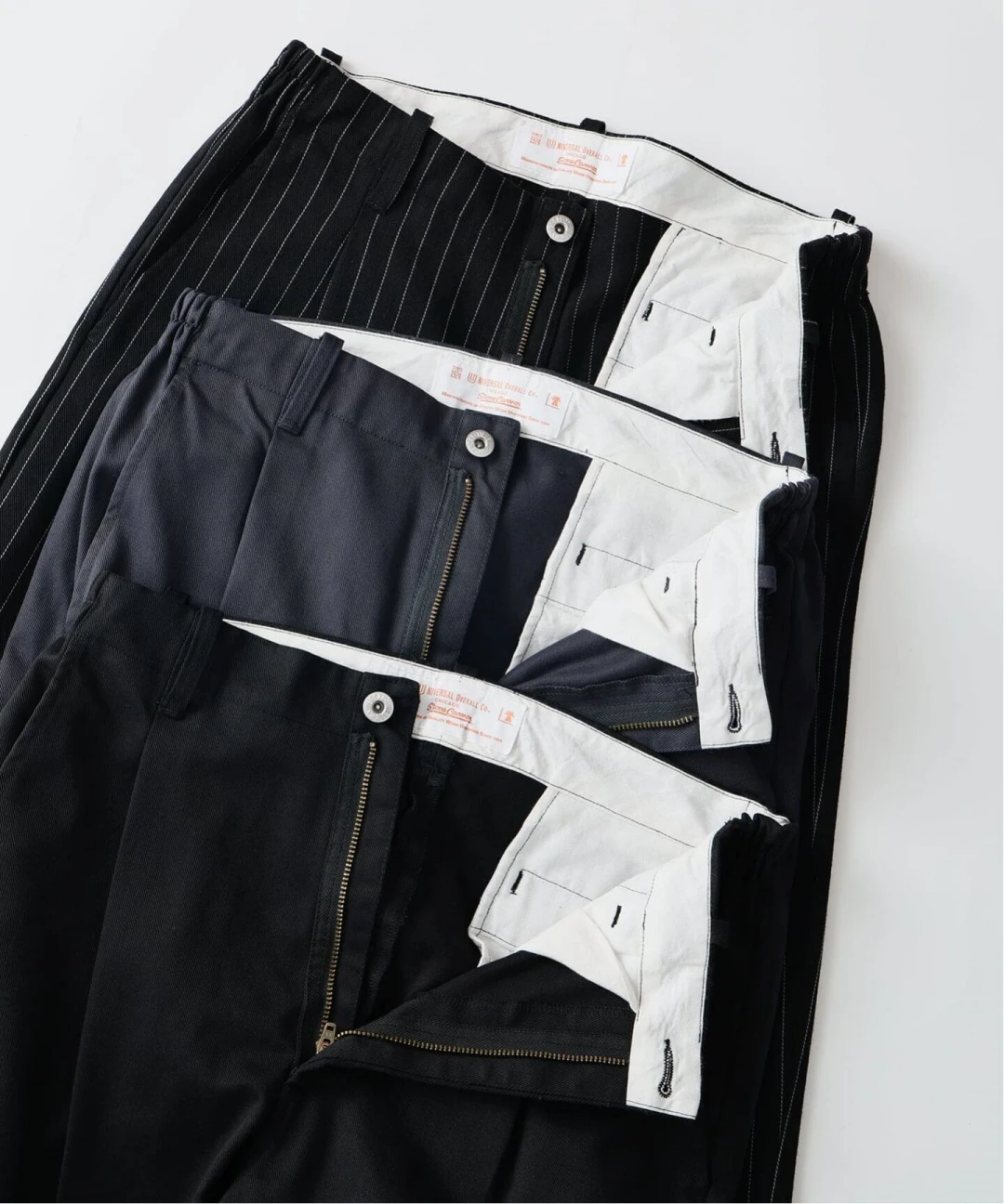 JOURNAL STANDARD relume × UNIVERSAL OVERALL 2026 FW 別注 “ヘリテージライン シングル スラックス”が発売 (ジャーナルスタンダード ユニバーサルオーバーオール)