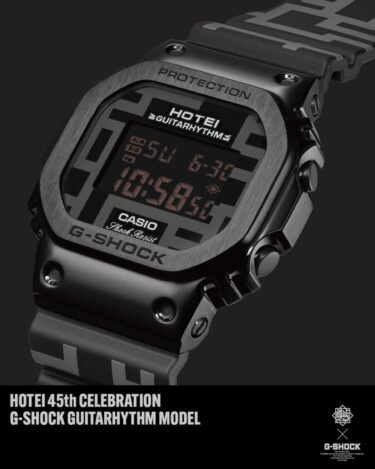 G-SHOCK × 布袋寅泰 コラボ第4弾モデル「HOTEI 45th CELEBRATION GUITARHYTHM MODEL」が2026年 秋 先行予約販売 (ジーショック Gショック)