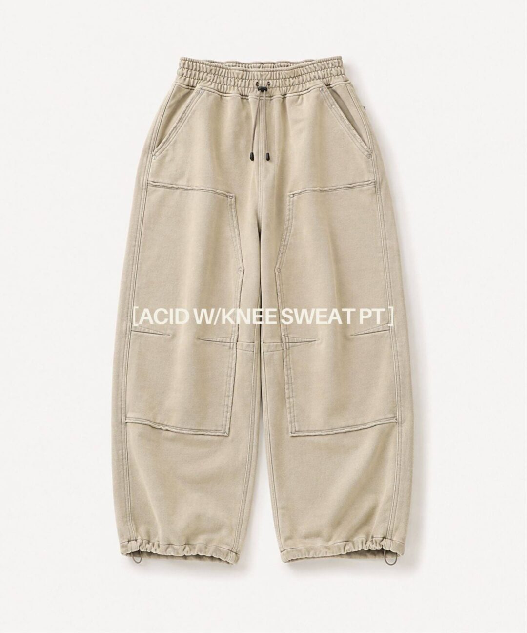 JOURNAL STANDARD 2026 FW “アシッド ダブル ニー スウェット パンツ”が10月中旬 発売 (ジャーナルスタンダード)