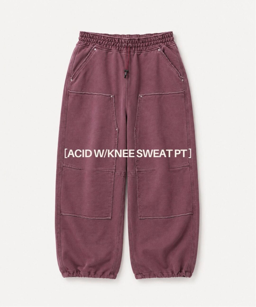 JOURNAL STANDARD 2026 FW “アシッド ダブル ニー スウェット パンツ”が10月中旬 発売 (ジャーナルスタンダード)