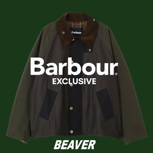 Barbour × BEAVER 2026 FW 別注 “NO WAX OS TRANSPORT”が10月中旬 発売 (バブアー ビーバー “ワックス トランスポート”)
