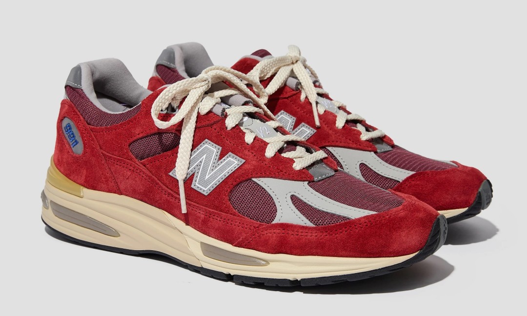 【2026年 10/1 発売予定】New Balance U991v2 WS2 “Vintage Sports/Karanda Red” Made in UK (ニューバランス) [U991RS2]