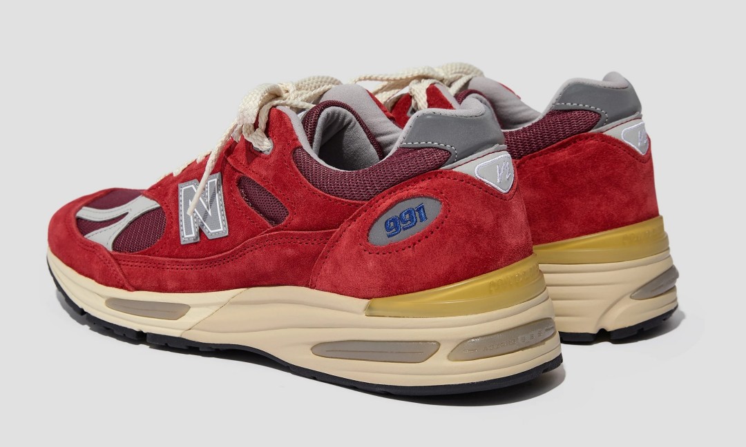 【2026年 10/1 発売予定】New Balance U991v2 WS2 “Vintage Sports/Karanda Red” Made in UK (ニューバランス) [U991RS2]