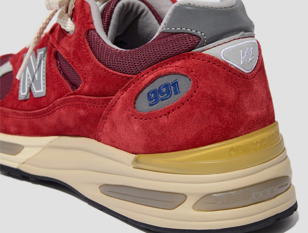 【2026年 10/1 発売予定】New Balance U991v2 WS2 “Vintage Sports/Karanda Red” Made in UK (ニューバランス) [U991RS2]