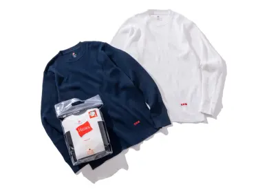 Hanes × HOLLYWOOD RANCH MARKET "サーマル2パックTシャツ"第3弾が発売 (ヘインズ ハリウッド ランチ マーケット)