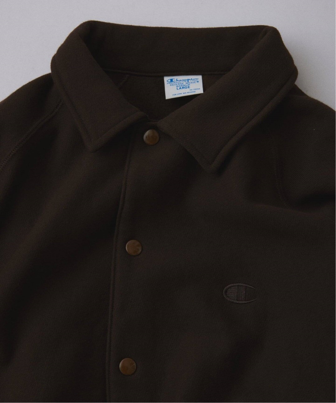 Champion × JOURNAL STANDARD relume 2026 FW 別注 “リバースウィーブ エルボーパッチ コーチジャケット”が10月中旬 発売 (チャンピオン ジャーナルスタンダード)