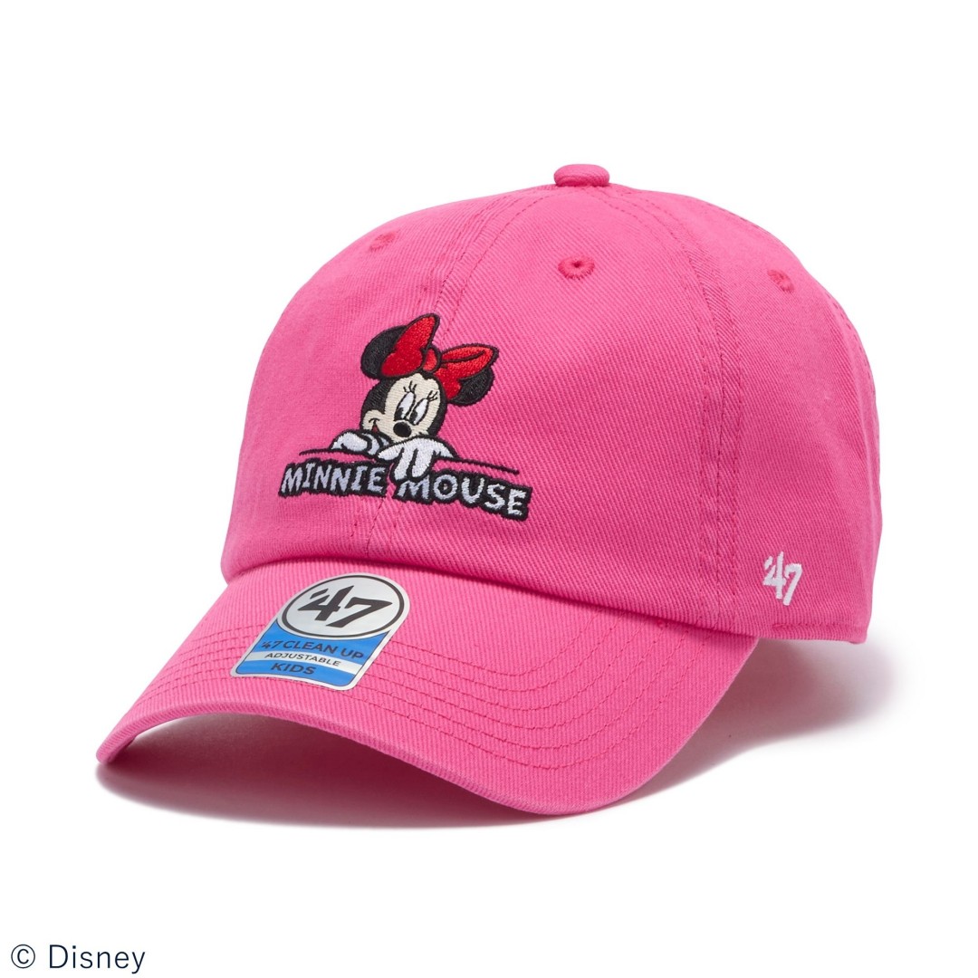 「’47 / フォーティーセブン」2026年ディズニーデザインコレクション「ミッキーマウス、ミニーマウス、グーフィー」のキャップが9月発売 (Disney)