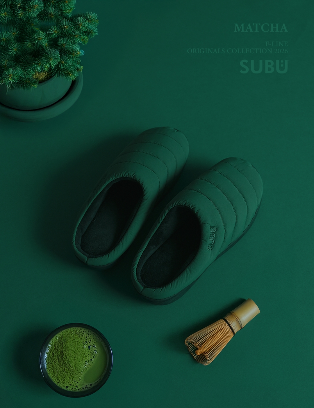 「SUBU」10周年を迎えたシーズンから定番F-LINEに新色「MATCHA / LAVENDER」が2026年 9/1 発売 (スブ)