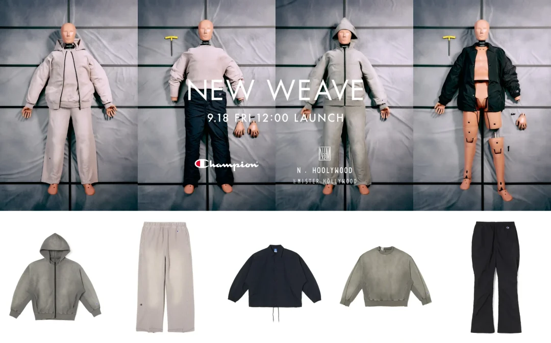 Champion × N.HOOLYWOOD カプセルコレクション「NEW WEAVE」第10弾が2026年 9/18 発売 (チャンピオン エヌハリウッド)