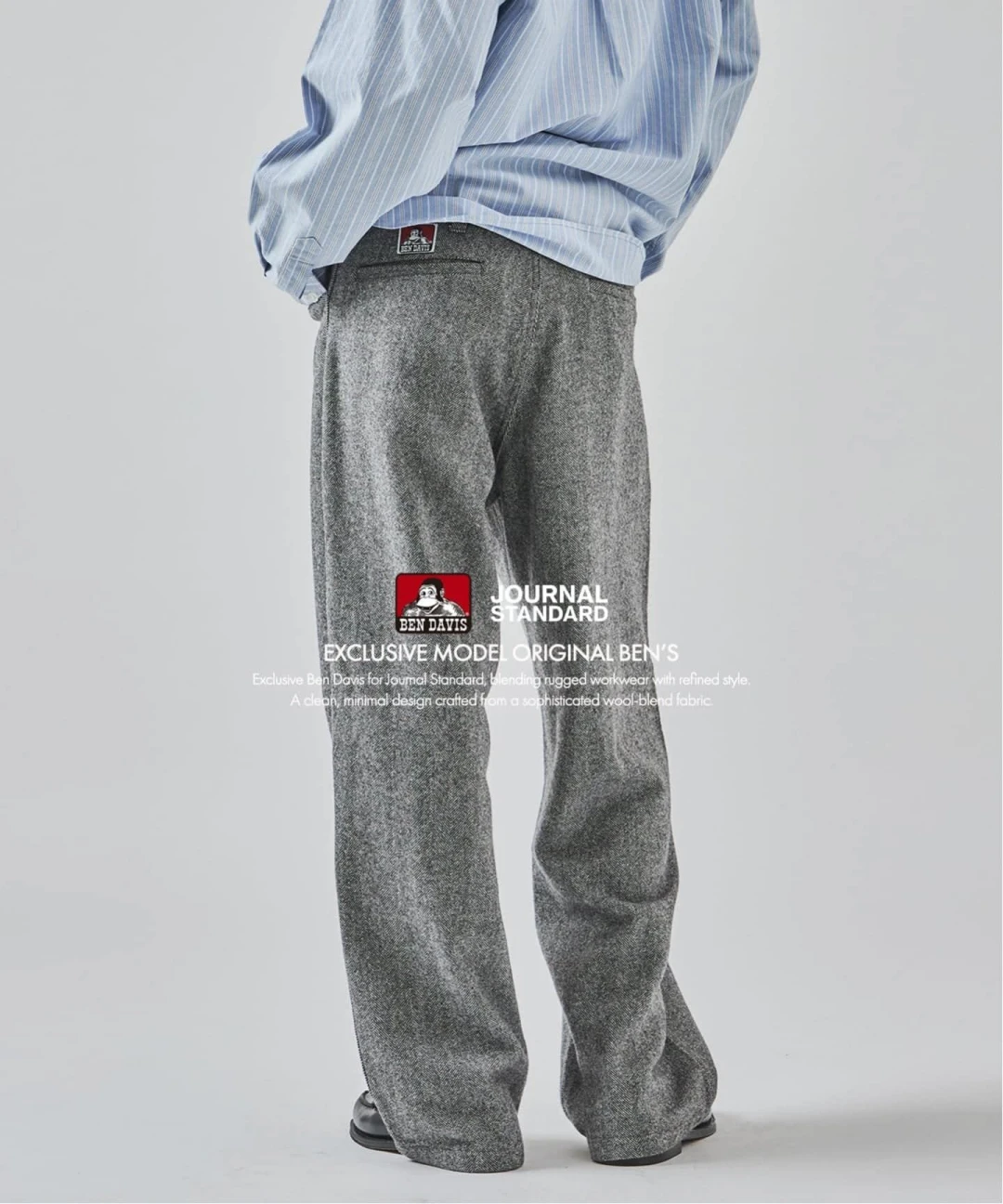 JOURNAL STANDARD × BEN DAVIS 2026 FW 別注 “LS ST ハーフ ジップシャツ & ORIGINAL BEN’S”が発売 (ジャーナルスタンダード ベンデイビス)