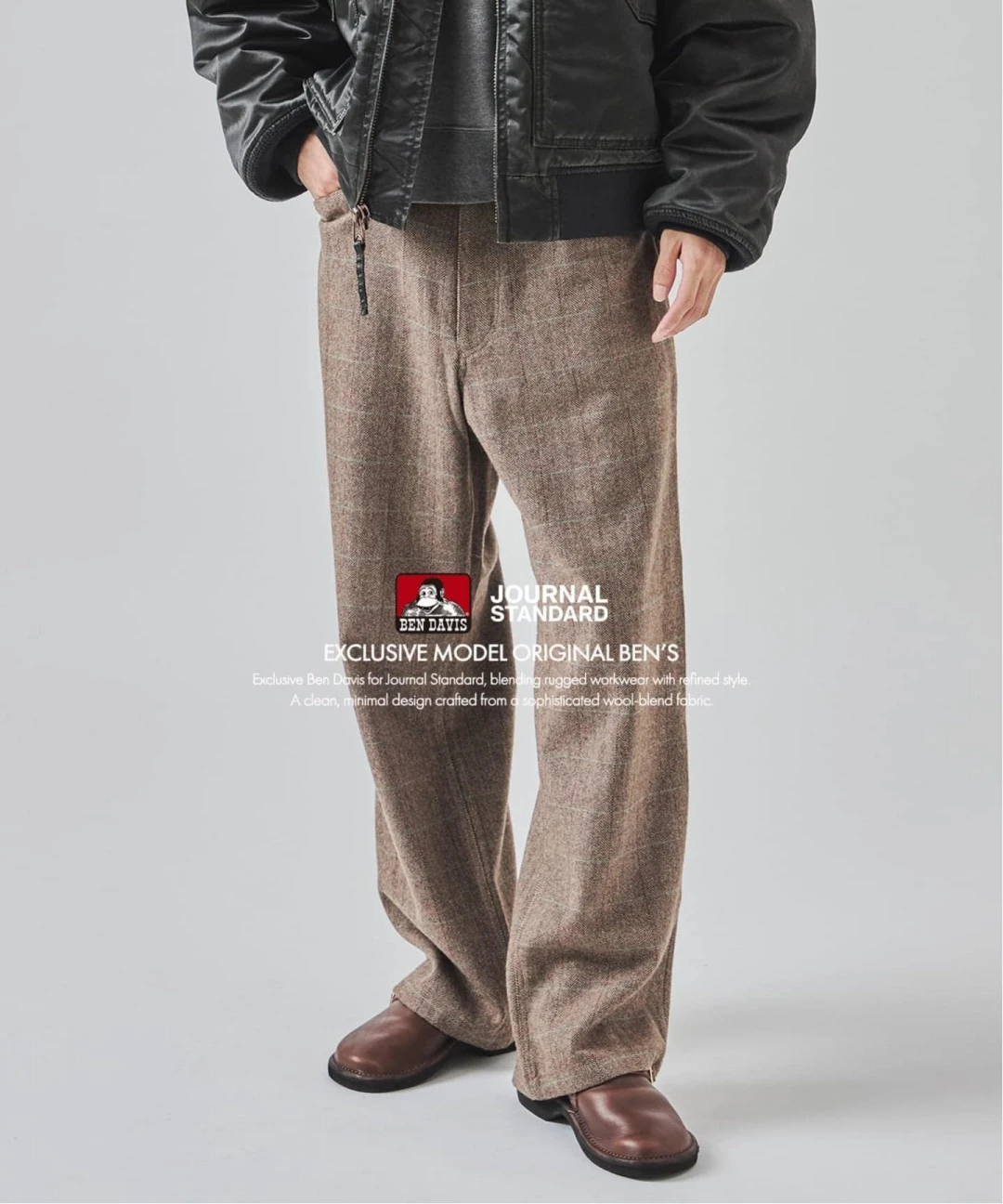 JOURNAL STANDARD × BEN DAVIS 2026 FW 別注 “LS ST ハーフ ジップシャツ & ORIGINAL BEN’S”が発売 (ジャーナルスタンダード ベンデイビス)