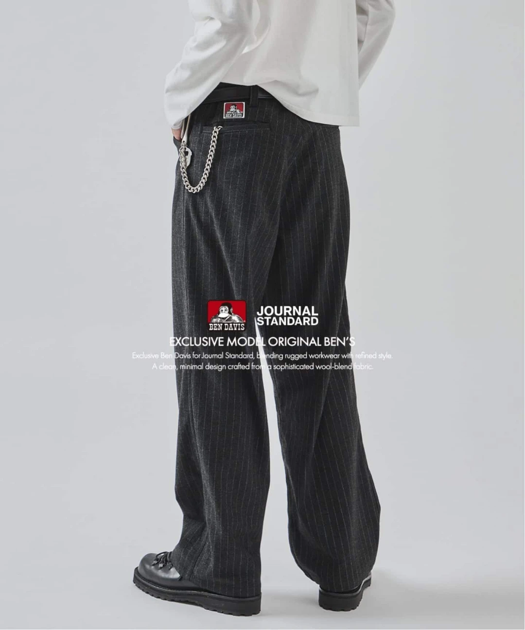 JOURNAL STANDARD × BEN DAVIS 2026 FW 別注 “LS ST ハーフ ジップシャツ & ORIGINAL BEN’S”が発売 (ジャーナルスタンダード ベンデイビス)