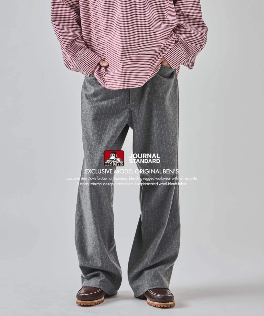 JOURNAL STANDARD × BEN DAVIS 2026 FW 別注 “LS ST ハーフ ジップシャツ & ORIGINAL BEN’S”が発売 (ジャーナルスタンダード ベンデイビス)