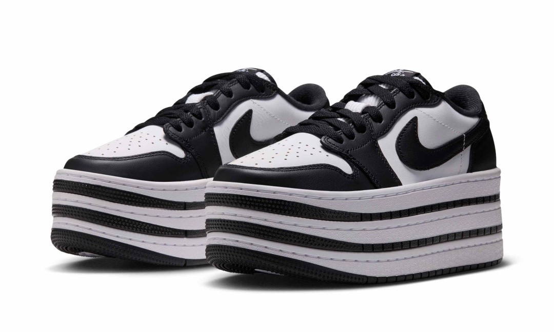 【2026年 9月 発売】NIKE W AIR JORDAN 1 TRIPLE STACK “Black/White” (ナイキ エア ジョーダン トリプルスタック “ブラック/ホワイト”) [HV8288-002]