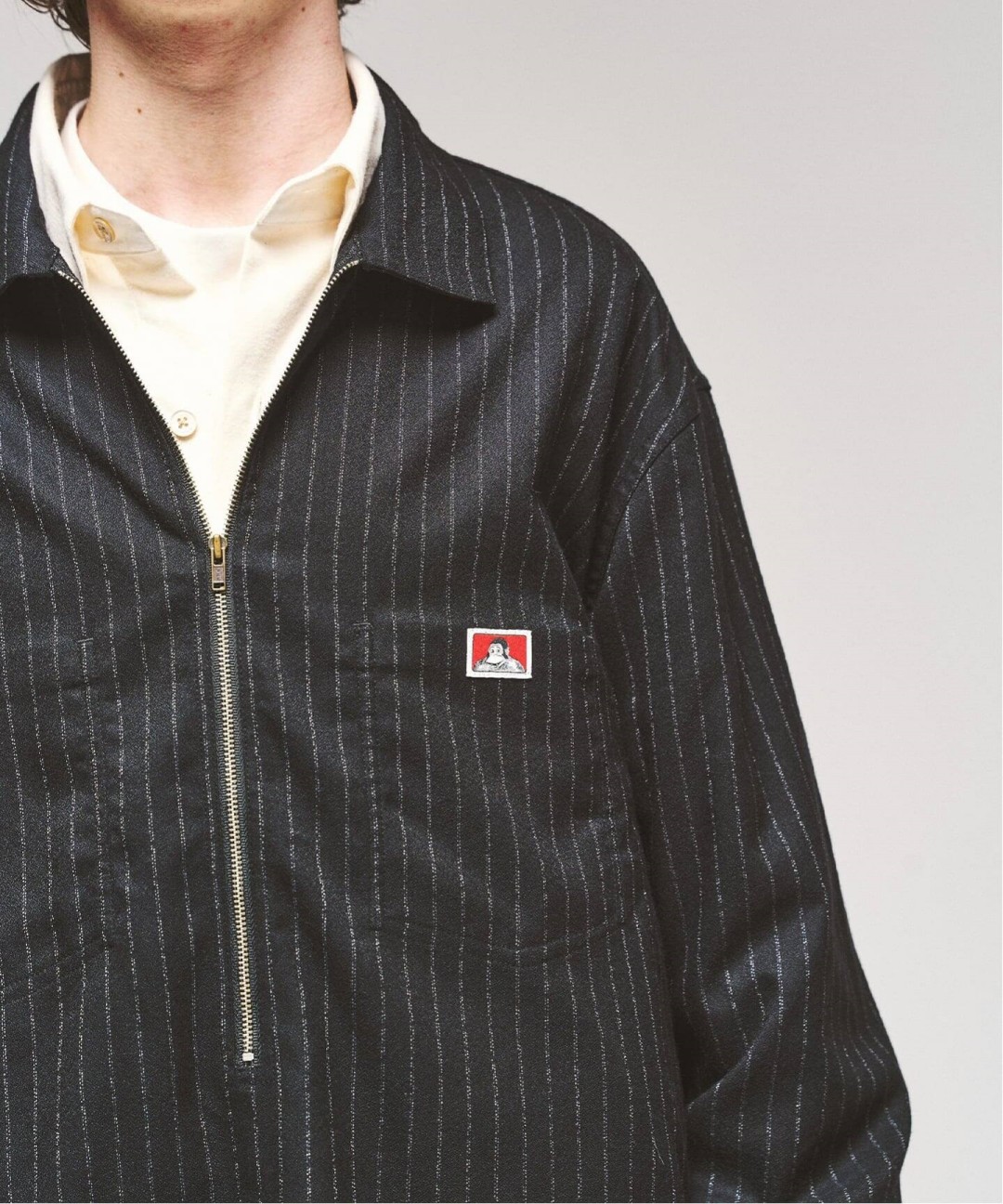 417 EDIFICE × BEN DAVIS 2026 FW 別注 “Half Zip Shirt”が10月下旬 発売 (エディフィス ベンデイビス)