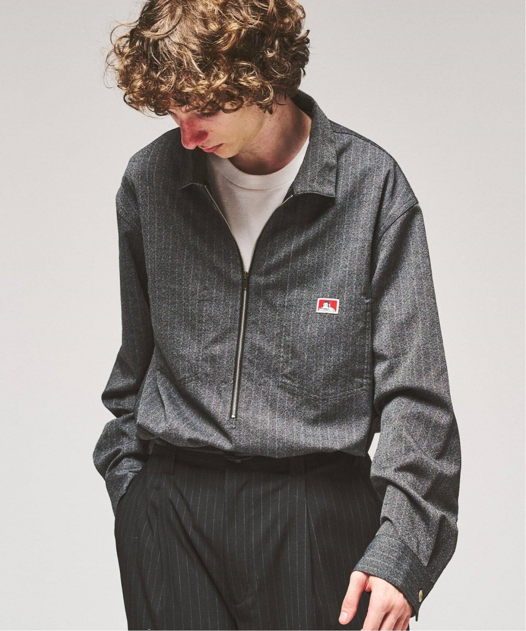 417 EDIFICE × BEN DAVIS 2026 FW 別注 “Half Zip Shirt”が10月下旬 発売 (エディフィス ベンデイビス)