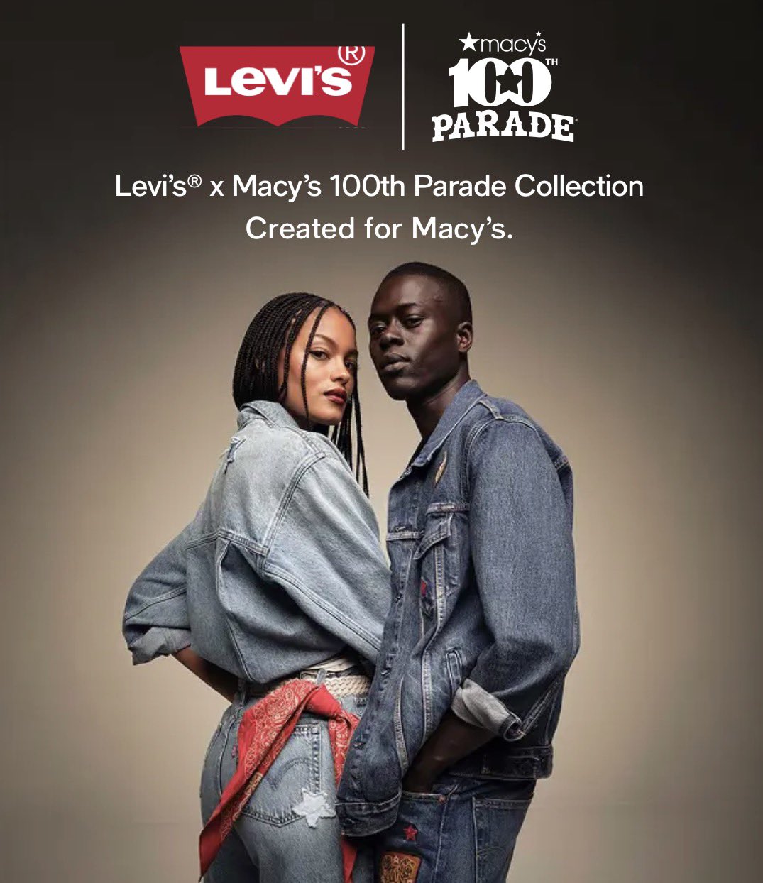 Levi’s x Macy’s 100周年パレードアパレルコレクションが海外発売 (リーバイス メイシーズ 100th Parade Collection)