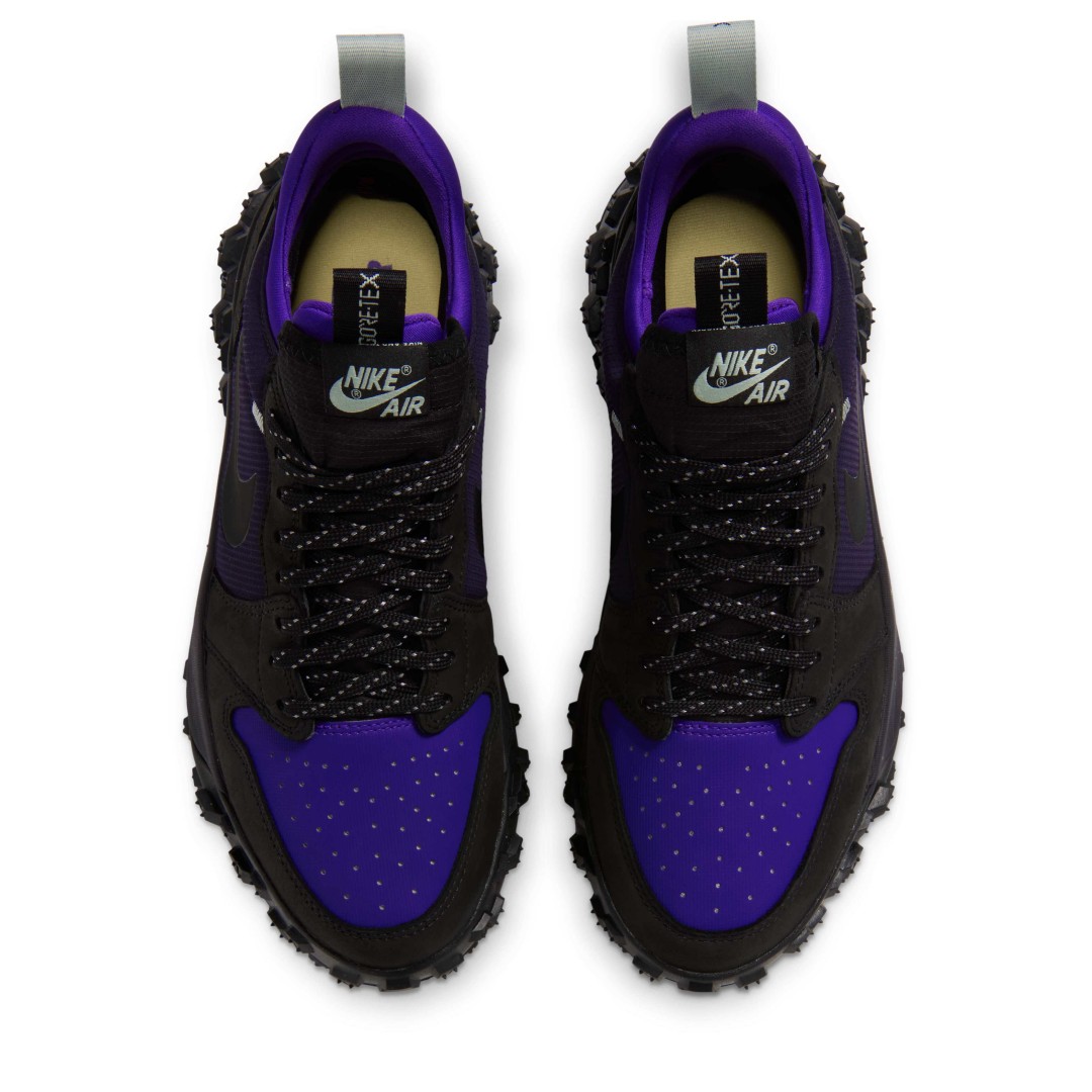 【2026年 9/11 発売】NIKE AIR JORDAN 1 LOW ELEMENT GORE-TEX “Black/Purple Dynasty” (ナイキ エア ジョーダン 1 ロー エレメント ゴアテックス “ブラック/パープルダイナスティ”) [FV4227-004]
