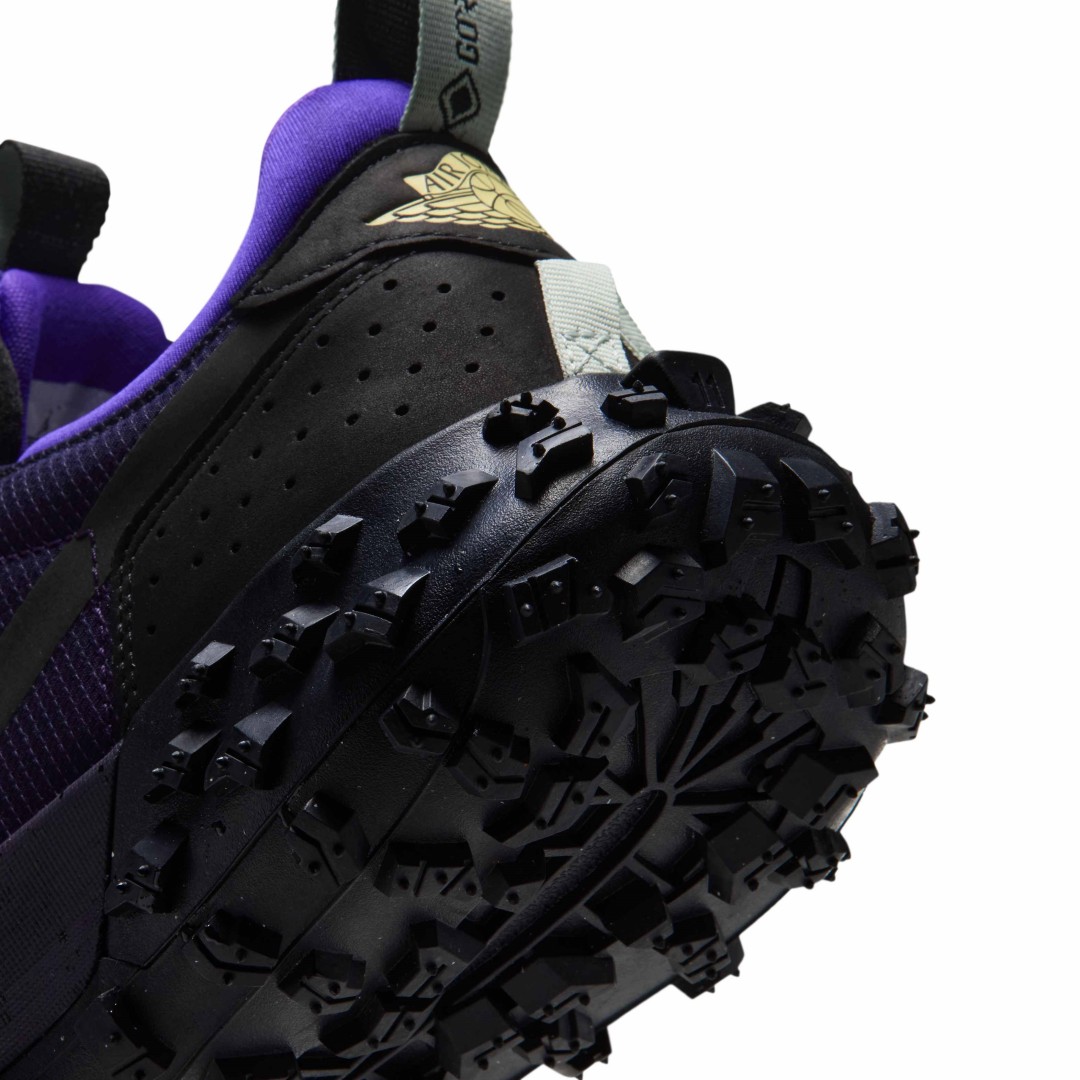 【2026年 9/11 発売】NIKE AIR JORDAN 1 LOW ELEMENT GORE-TEX “Black/Purple Dynasty” (ナイキ エア ジョーダン 1 ロー エレメント ゴアテックス “ブラック/パープルダイナスティ”) [FV4227-004]