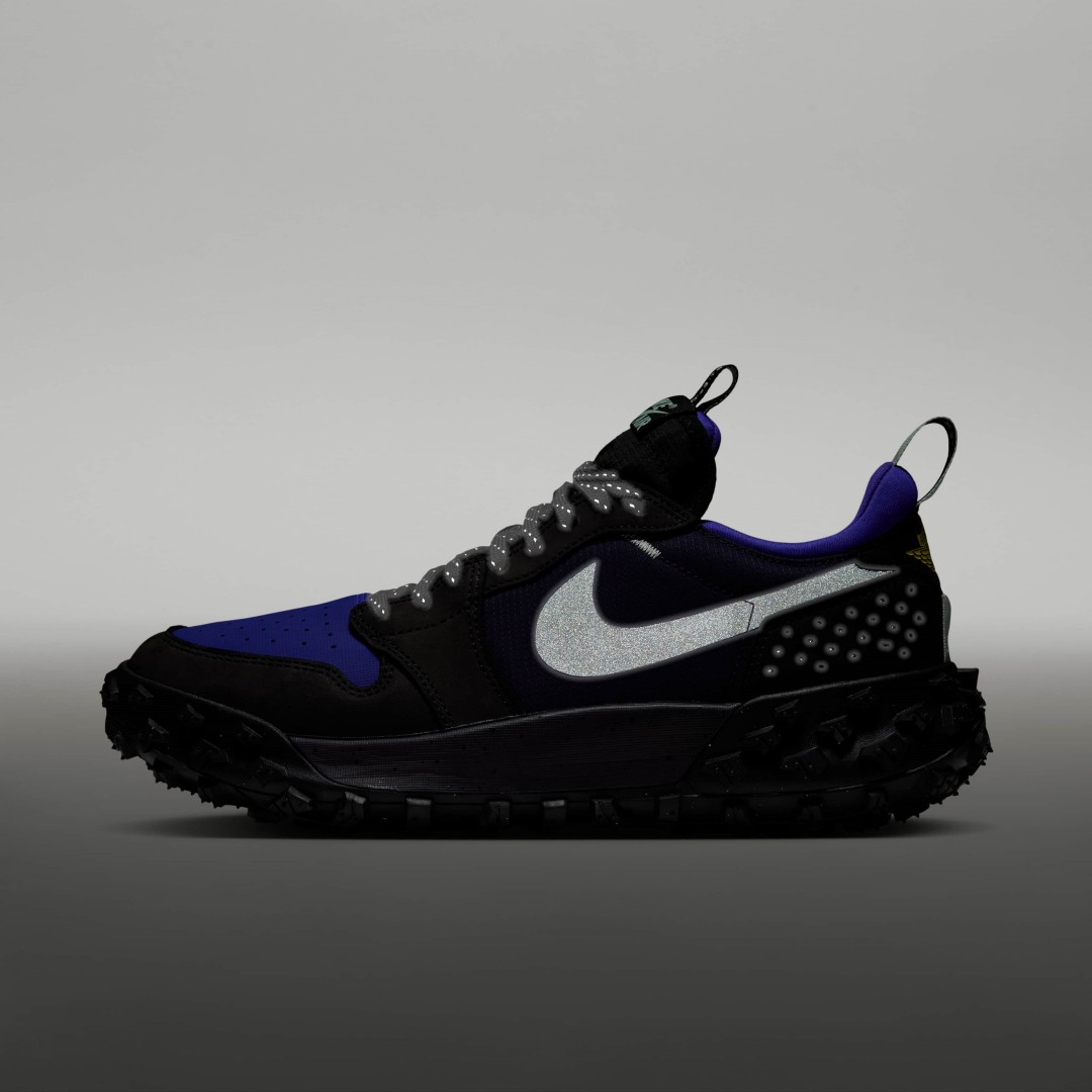 【2026年 9/11 発売】NIKE AIR JORDAN 1 LOW ELEMENT GORE-TEX “Black/Purple Dynasty” (ナイキ エア ジョーダン 1 ロー エレメント ゴアテックス “ブラック/パープルダイナスティ”) [FV4227-004]