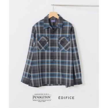 EDIFICE × PENDLETON 2026 FW 別注 “オープンカラーシャツ”が10月上旬 発売 (エディフィス ペンドルトン)