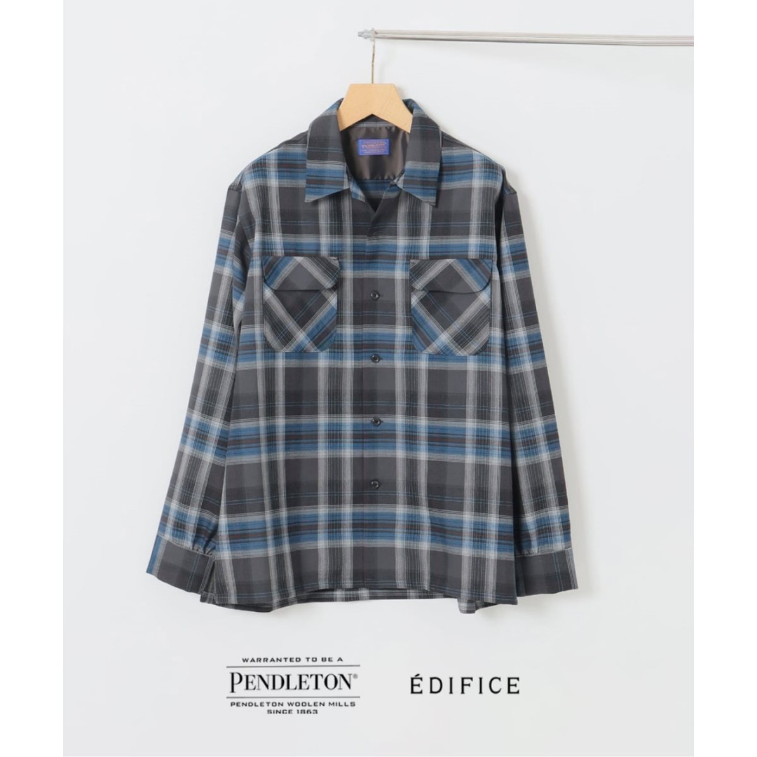 EDIFICE × PENDLETON 2026 FW 別注 “オープンカラーシャツ”が10月上旬 発売 (エディフィス ペンドルトン)