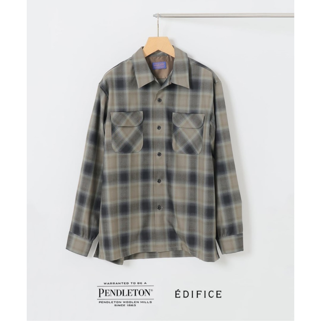 EDIFICE × PENDLETON 2026 FW 別注 “オープンカラーシャツ”が10月上旬 発売 (エディフィス ペンドルトン)