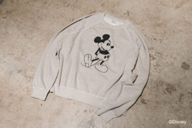 Unlikely Aged Sweat Crew / Mickey Mouse / For V.A.が2026年 9/18 発売 (ヴィエー ミッキーマウス ディズニー)