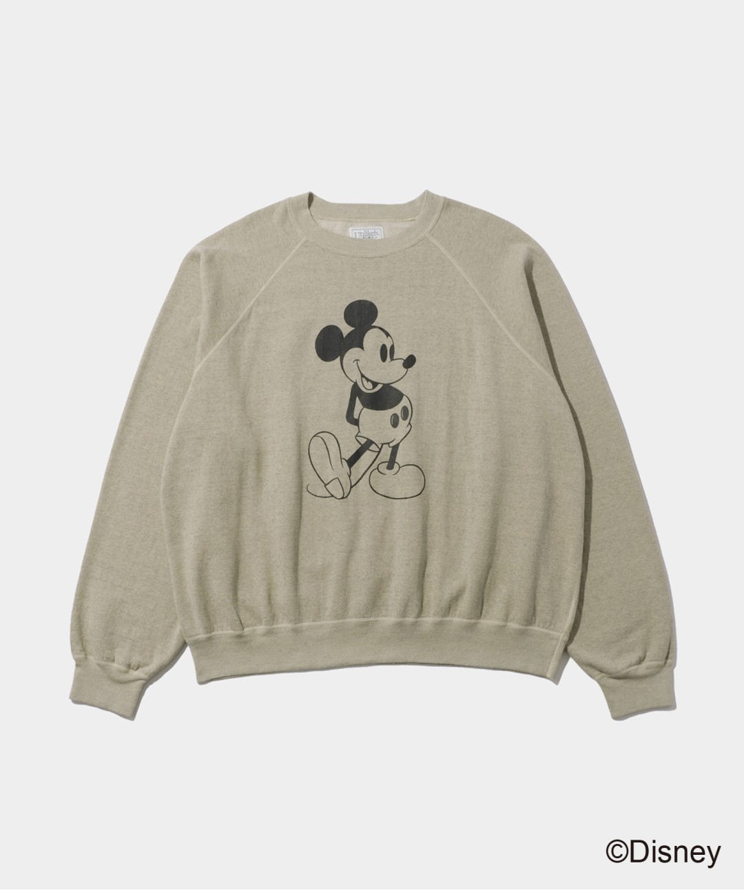 Unlikely Aged Sweat Crew / Mickey Mouse / For V.A.が2026年 9/18 発売 (ヴィエー ミッキーマウス ディズニー)