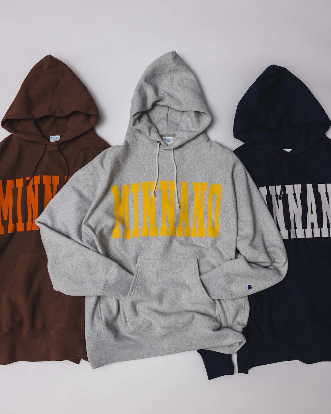 Champion for BEAMS by MIN-NANO "Reverse Weave Sweat Hoodie & Crewneck Sweatshirt"が2026年 10/3 発売 (チャンピオン ビームス ミンナノ リバースウィーブ)