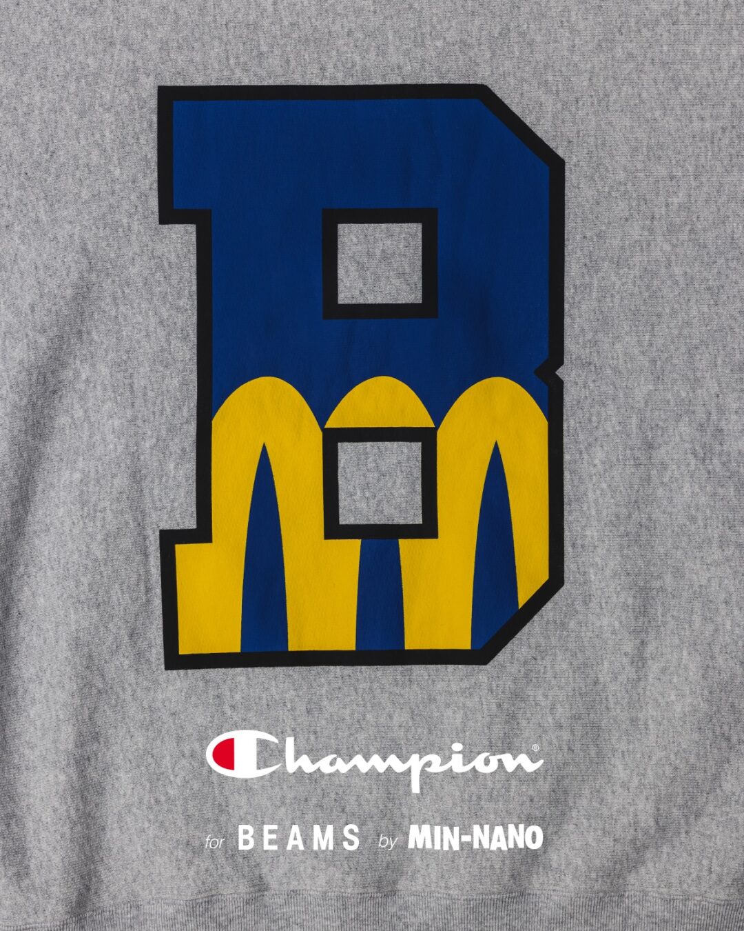 Champion for BEAMS by MIN-NANO “Reverse Weave Sweat Hoodie & Crewneck Sweatshirt”が2026年 10/3 発売 (チャンピオン ビームス ミンナノ リバースウィーブ)