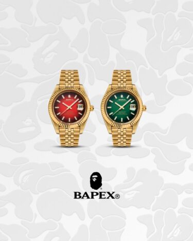 A BATHING APE TYPE 6 BAPEX “Green & Red Dial”が2026年 9/26 発売 (ア ベイシング エイプ)