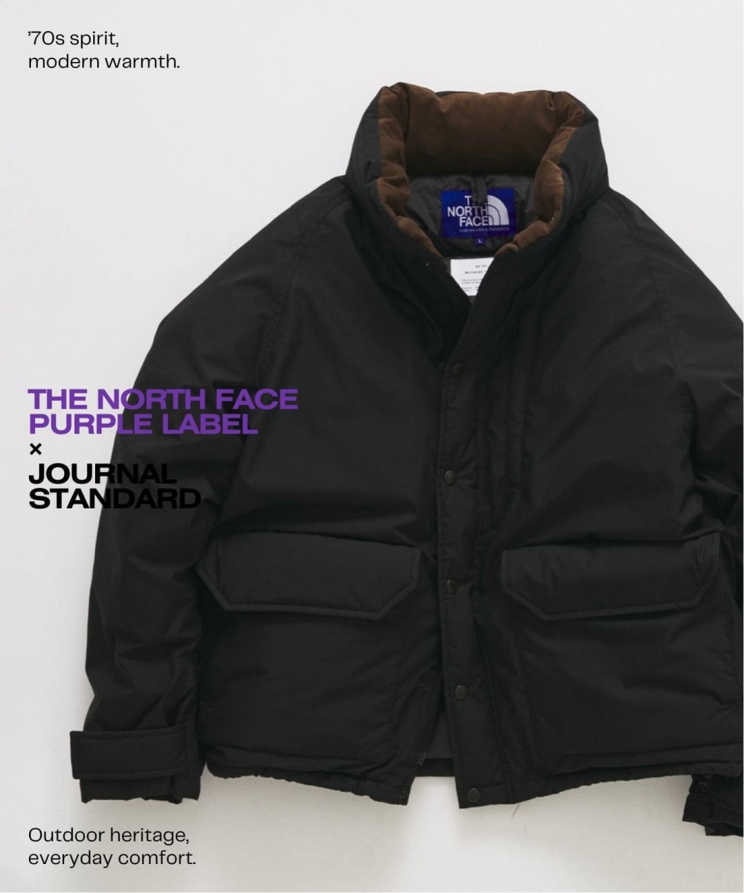 THE NORTH FACE PURPLE LABEL × JOURNAL STANDARD 2026 FW 別注 “Mountain Down Parka”が11月中旬 発売 (ザ・ノース・フェイス パープルレーベル ジャーナルスタンダード)