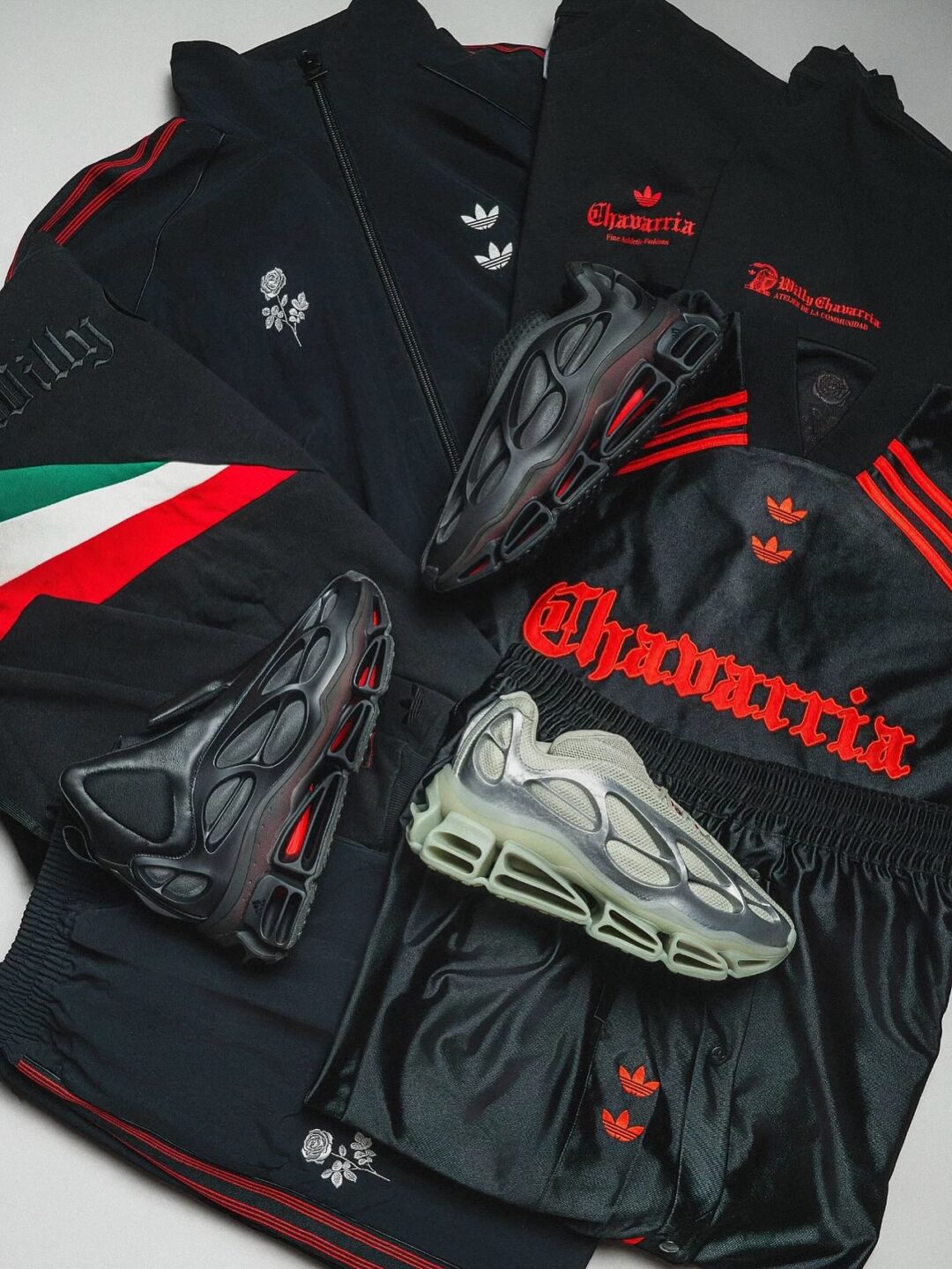 【2026年 10/3 発売】Willy Chavarria × adidas Originals 2026 FW MEGARIDE “Core Black/Halo Green” (ウィリーチャバリア アディダス オリジナルス メガライド “ブラック/ハローグリーン”) [KJ2033/KJ2034/LA6162]