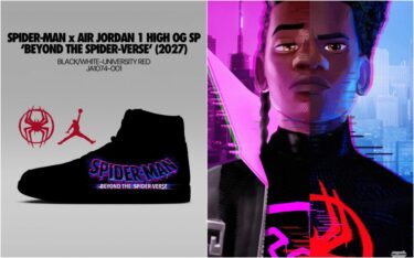 【2027年 夏 発売予定】Spider-Man: Beyond The Spider-Verse × NIKE AIR JORDAN 1 HIGH OG SP (ナイキ エア ジョーダン 1 ハイ OG “スパイダーマン:ビヨンド・ザ・スパイダーバース”) [JA1074-001]