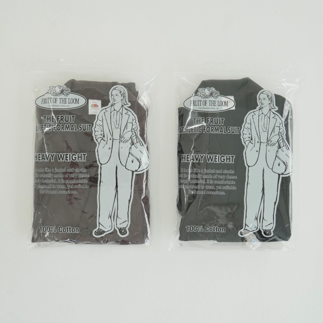 FRUIT OF THE LOOM × 金子恵治 × ENA MATSUMOTO「ATHLETIC FORMAL SINGLE SUIT」が2026年 9/25 発売 (CLANE 松本恵奈 フルーツ オブ ザ ルーム アスレチック フォーマル スーツ)