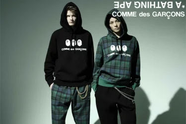 A BATHING APE × COMME des GARÇONS 2026 FW 新作コレクションが9/23 発売 (ア ベイシング エイプ コム デ ギャルソン)