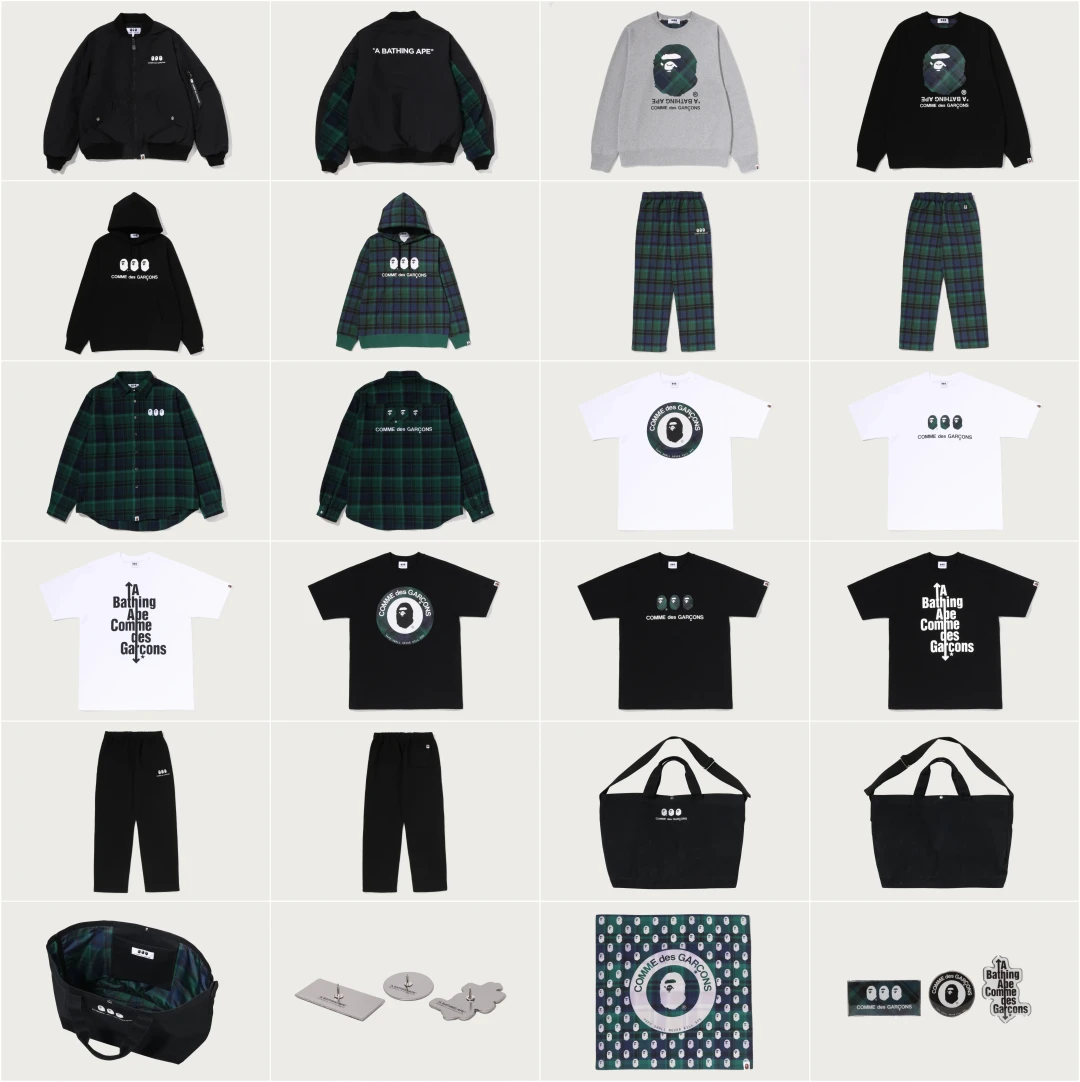 A BATHING APE × COMME des GARÇONS 2026 FW 新作コレクションが9/23 発売 (ア ベイシング エイプ コム デ ギャルソン)