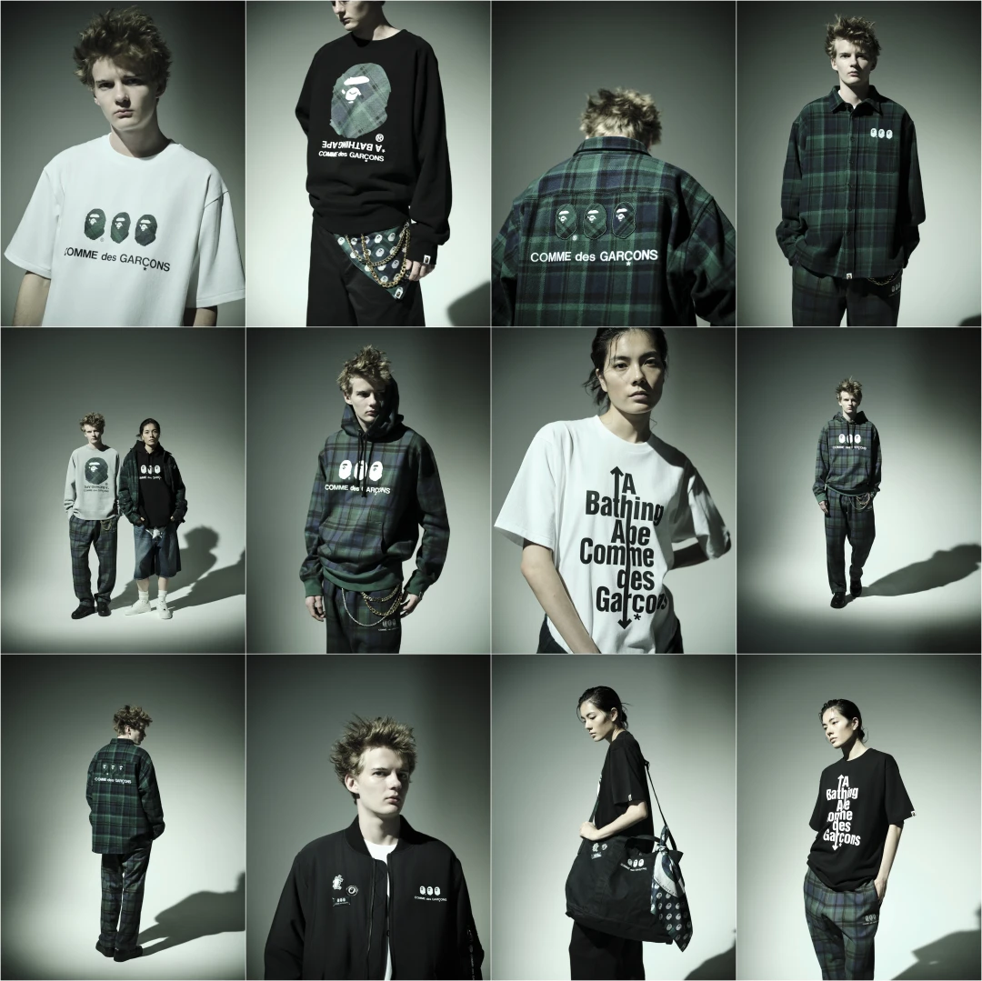 A BATHING APE × COMME des GARÇONS 2026 FW 新作コレクションが9/23 発売 (ア ベイシング エイプ コム デ ギャルソン)